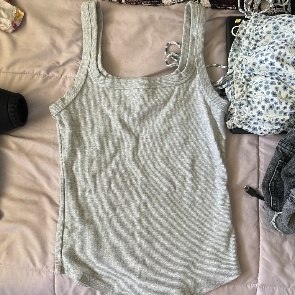 Bozzolo Light Gray Women's Tank Top